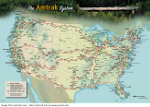 Amtrak National System Routes