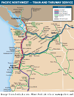 Amtrak Northwest Routes